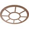 Ekena Millwork Grace Wood Fretwork Pierced Ceiling Medallion, Walnut, 34"OD x 12 3/8"ID x 1/4"T CMWP34X0250GRWA - alternate 5